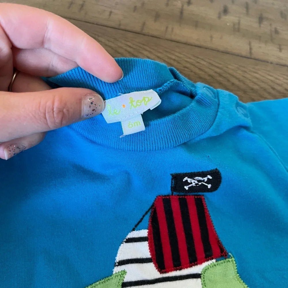 Pirate Ship Romper - Picture 3 of 4